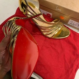 Brand New “RED BOTTOMS” size 38